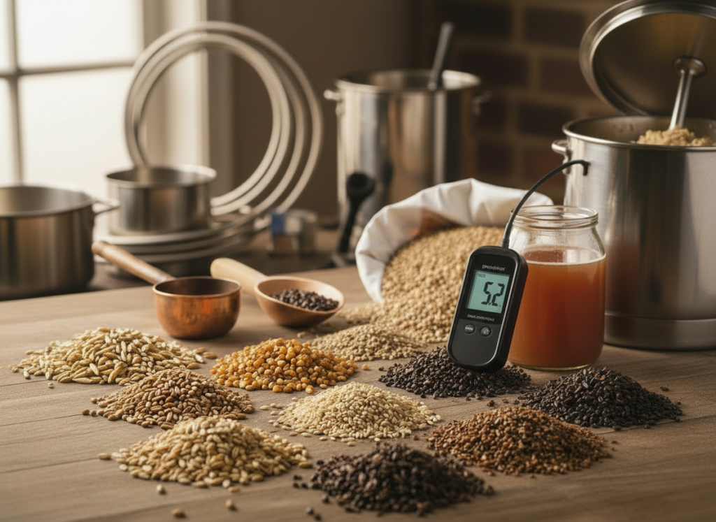 Elke mout geeft een andere pH aan je maisch