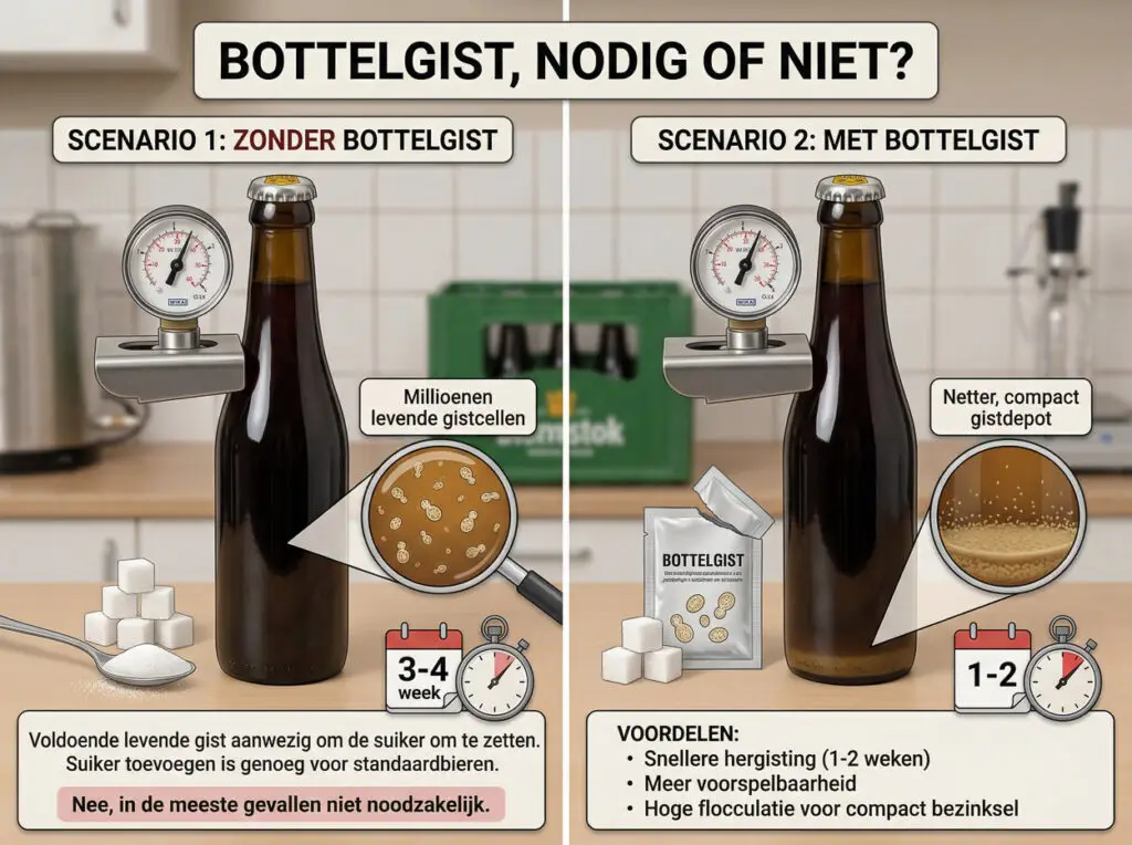 Bottelgist nodig of niet