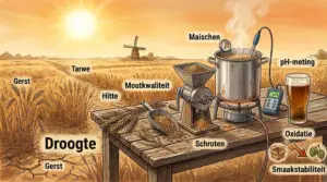 Droogte en moutkwaliteit