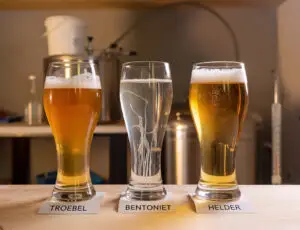 Bentoniet in het broouwproces
